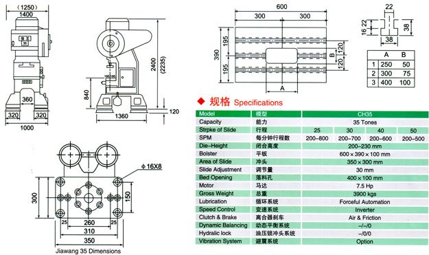 C型三圓導柱沖床CH35參數規格.jpg